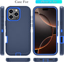 iPhone 16 Pro Case HD Screen Protector Heavy Duty Shockproof & Dust Proof Purple Sky Blue - Gorilla Cases