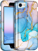 iPhone 16 Pro Case Heavy Duty Full Body Shockproof Protection 3 in 1 Hybrid Hard PC