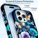 iPhone 16 Pro Case Heavy Duty Full Body Shockproof Protection 3 in 1 Hybrid Hard PC
