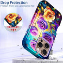 iPhone 16 Pro Case Heavy Duty Full Body Shockproof Protection 3 in 1 Hybrid Hard PC