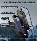 iPhone 16 Pro Case Military Drop Protection Cover Heavy Duty Rugged Shockproof Phone Case