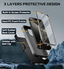 iPhone 16 Pro Case Military Drop Protection Cover Heavy Duty Rugged Shockproof Phone Case