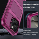 iPhone 16 Pro Case Military Drop Protection Cover Heavy Duty Rugged Shockproof Phone Case