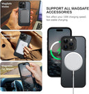 iPhone 16 Pro Black MagSafe Slim Fit Shockproof Protection Case