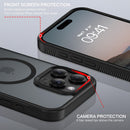 iPhone 16 Pro Black MagSafe Slim Fit Shockproof Protection Case