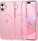 MagSafe compatible slim iPhone 16 Pro case soft TPU shockproof anti scratch protective cover for women girls