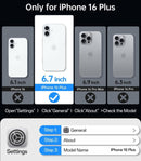 MagSafe compatible slim iPhone 16 Pro case soft TPU shockproof anti scratch protective cover for women girls