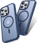 Case for iPhone 16 with MagSafe Compatibility, Slim Shockproof Protective Cover with Magnetic Alignment