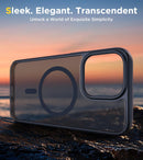 Case for iPhone 16 with MagSafe Compatibility, Slim Shockproof Protective Cover with Magnetic Alignment