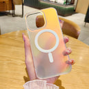 Case for iPhone 16 with MagSafe Compatibility, Slim Shockproof Protective Cover with Magnetic Alignment