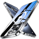 Case for iPhone 16 with MagSafe Compatibility, Slim Shockproof Protective Cover with Magnetic Alignment