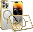 Case for iPhone 16 with MagSafe Compatibility, Slim Shockproof Protective Cover with Magnetic Alignment