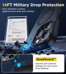 Case for iPhone 16 with MagSafe Compatibility, Slim Shockproof Protective Cover with Magnetic Alignment