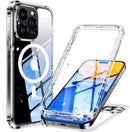 Case for iPhone 16 with MagSafe Compatibility, Slim Shockproof Protective Cover with Magnetic Alignment