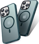 Case for iPhone 16 with MagSafe Compatibility, Slim Shockproof Protective Cover with Magnetic Alignment