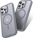 Case for iPhone 16 with MagSafe Compatibility, Slim Shockproof Protective Cover with Magnetic Alignment