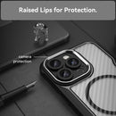 iPhone 16 Pro Max Case Magnetic Compatible MagSafe Wireless Charger Black