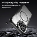 iPhone 16 Pro Max Case Magnetic Compatible MagSafe Wireless Charger Black