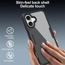 iPhone 16 Pro Max Case360° Full Body Clear Rugged Protective Case Cover Full Pink