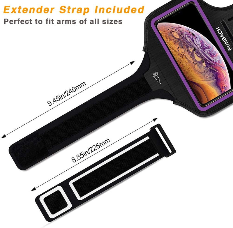 iPhone 16 Pro Max Max Running Exercise Armband Card Slot Black - Gorilla Cases