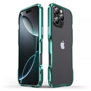 iPhone 16 Pro Max Metal Case Glass Screen Protector