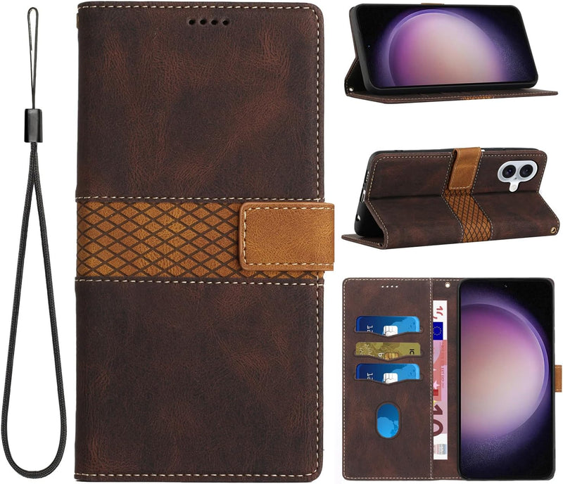 iPhone 16 Pro Max Wallet Case TPU Interior Protective PU Leather Brown - Gorilla Cases