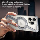 iPhone 16 Pro Metal Frame Case with Magnetic Ring Stand & Drop Guard