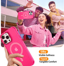 iPhone 16 Pro Translucent Matte Back Full Body Cover Anti - Scratch Shockproof Protective