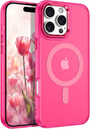 iPhone 16 Pro Translucent Matte Back Full Body Cover Anti - Scratch Shockproof Protective