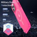 iPhone 16 Pro Translucent Matte Back Full Body Cover Anti - Scratch Shockproof Protective