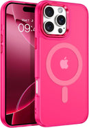 iPhone 16 Pro Translucent Matte Back Full Body Cover Anti - Scratch Shockproof Protective