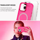 iPhone 16 Pro Translucent Matte Back Full Body Cover Anti - Scratch Shockproof Protective