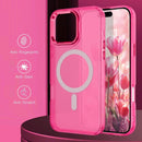 iPhone 16 Pro Translucent Matte Back Full Body Cover Anti - Scratch Shockproof Protective