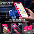 iPhone 16 Pro Translucent Matte Back Full Body Cover Anti - Scratch Shockproof Protective