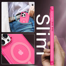 iPhone 16 Pro Translucent Matte Back Full Body Cover Anti - Scratch Shockproof Protective