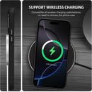 iPhone 16 Pro Translucent Matte Back Full Body Cover Anti - Scratch Shockproof Protective