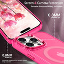 iPhone 16 Pro Translucent Matte Back Full Body Cover Anti - Scratch Shockproof Protective
