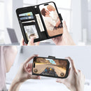 iPhone 16 Pro Wallet Case with RFID, Wrist Strap & Card Holder