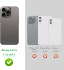 iPhone 16 Pro Wallet Case with RFID, Wrist Strap & Card Holder