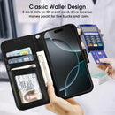 iPhone 16 Pro Wallet Case with RFID, Wrist Strap & Card Holder