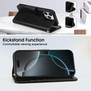 iPhone 16 Pro Wallet Case with RFID, Wrist Strap & Card Holder