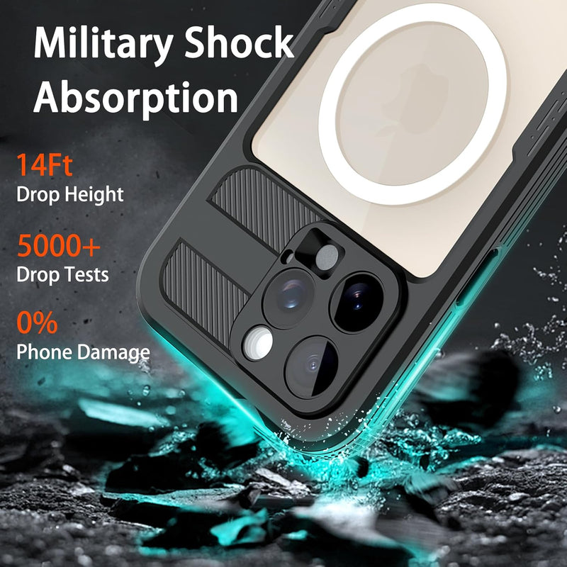 iPhone 16 Pro Waterproof Case Shockproof Phone Case Full Body Protective Case - Gorilla Cases