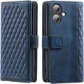 iPhone 16 PU Leather Magnetic Closure Protective iphone16 Flip Cover Red