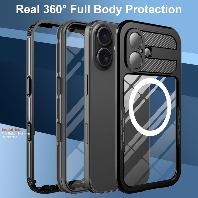 iPhone 16 Waterproof Case Full Body Underwater Protective Phone Case Cover - Gorilla Cases