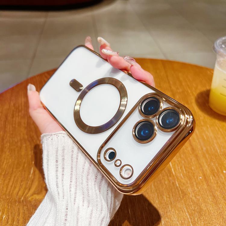 iPhone 16/17 Electroplating MagSafe Phone Case