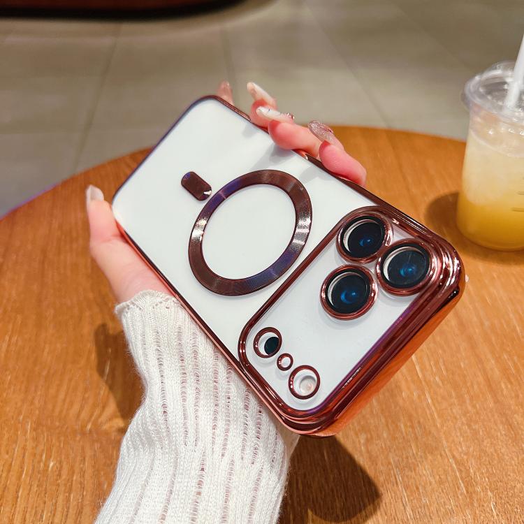 iPhone 16/17 Electroplating MagSafe Phone Case