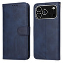 iPhone 16/17 Series Classic Calf Texture Flip Leather Phone Case
