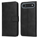 iPhone 16/17 Series Classic Calf Texture Flip Leather Phone Case