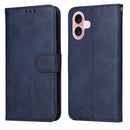 iPhone 16/17 Series Classic Calf Texture Flip Leather Phone Case