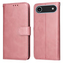 iPhone 16/17 Series Classic Calf Texture Flip Leather Phone Case